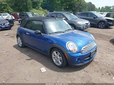 2013 MINI CONVERTIBLE COOPER