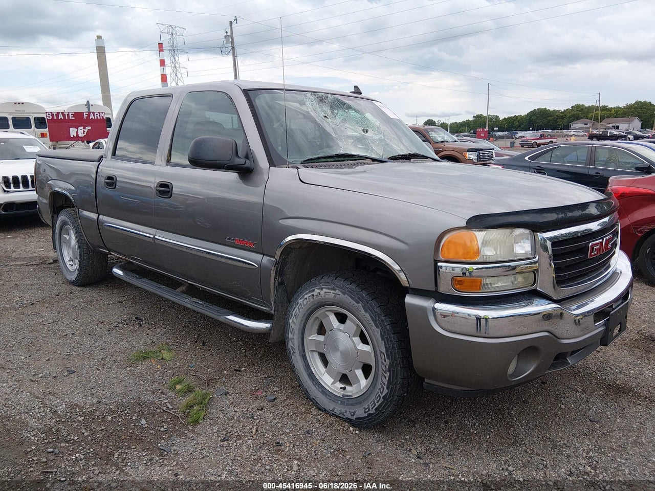 2GTEC13N361****** · 2006 GMC SIERRA 1500 SLT