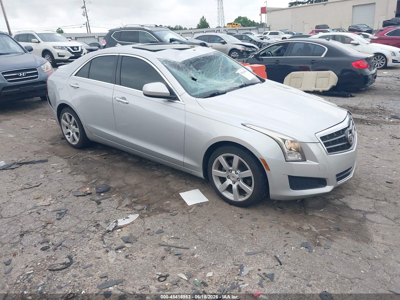 1G6AA5RAXE0****** · 2014 CADILLAC ATS STANDARD