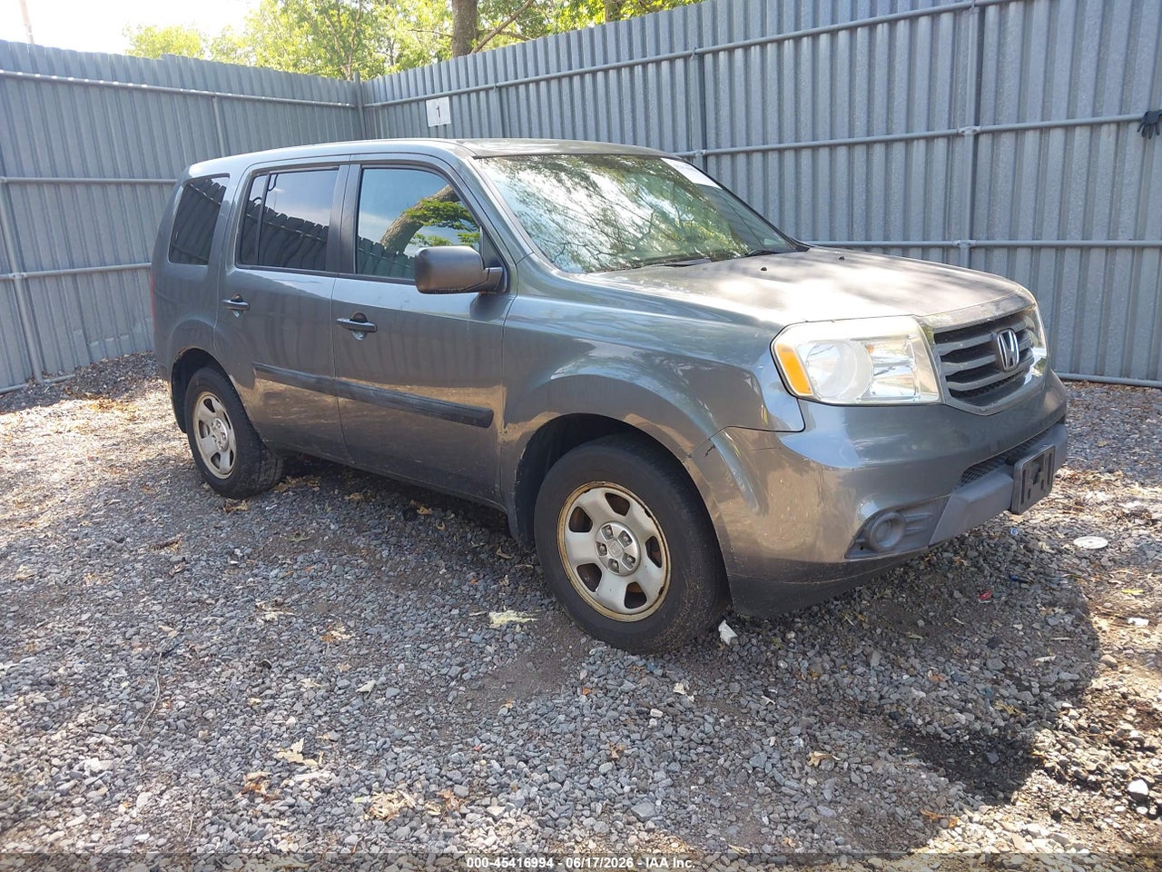 5FNYF4H28DB****** · 2013 HONDA PILOT LX