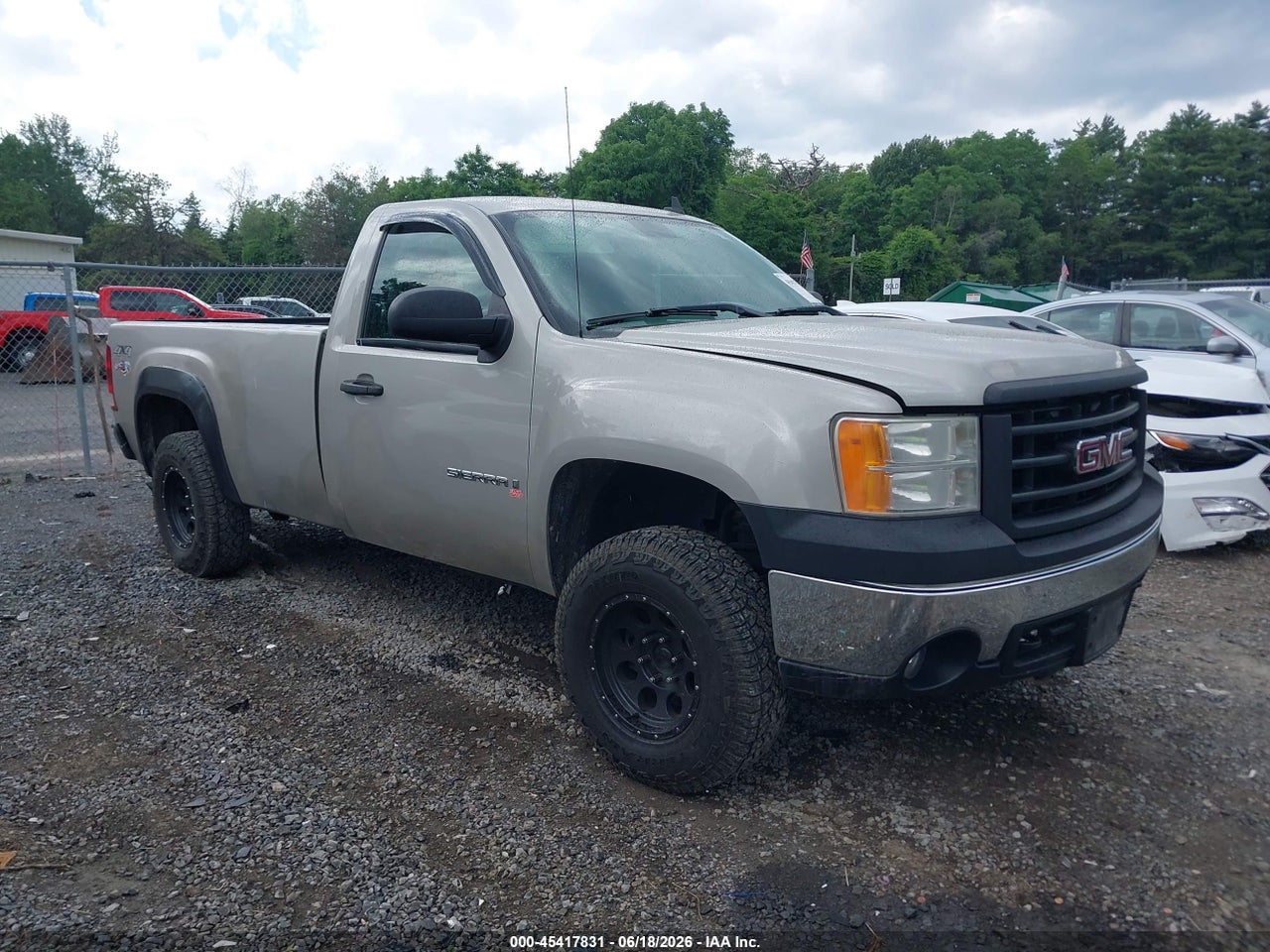 1GTEK14C58E****** · 2008 GMC SIERRA 1500 WORK TRUCK