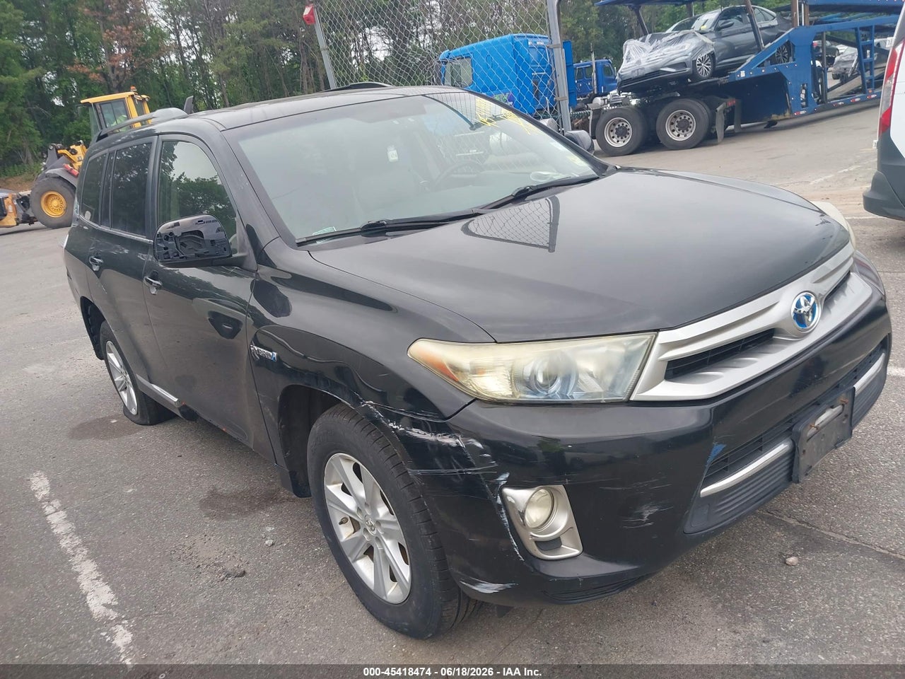 JTEBC3EH4D2****** · 2013 TOYOTA HIGHLANDER HYBRID BASE V6