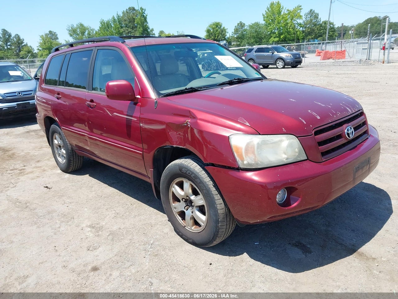 JTEEP21A040****** · 2004 TOYOTA HIGHLANDER V6