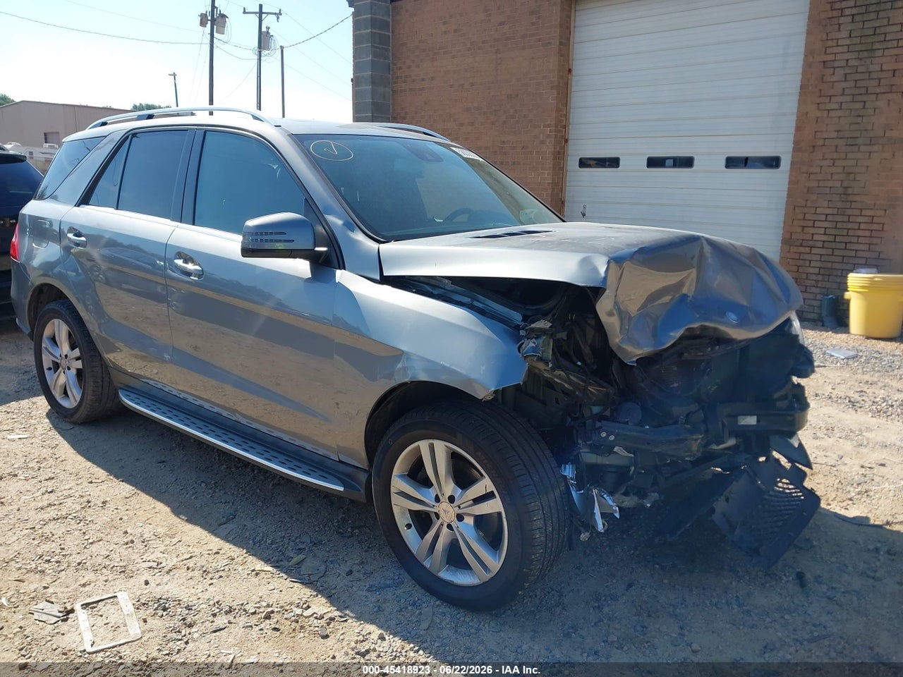 4JGDA5HB2FA****** · 2015 MERCEDES-BENZ ML 350 4MATIC