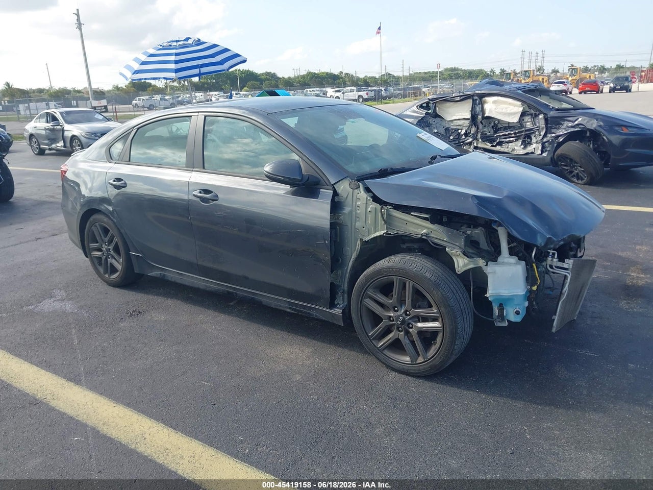 3KPF34AD7ME****** · 2021 KIA FORTE GT-LINE