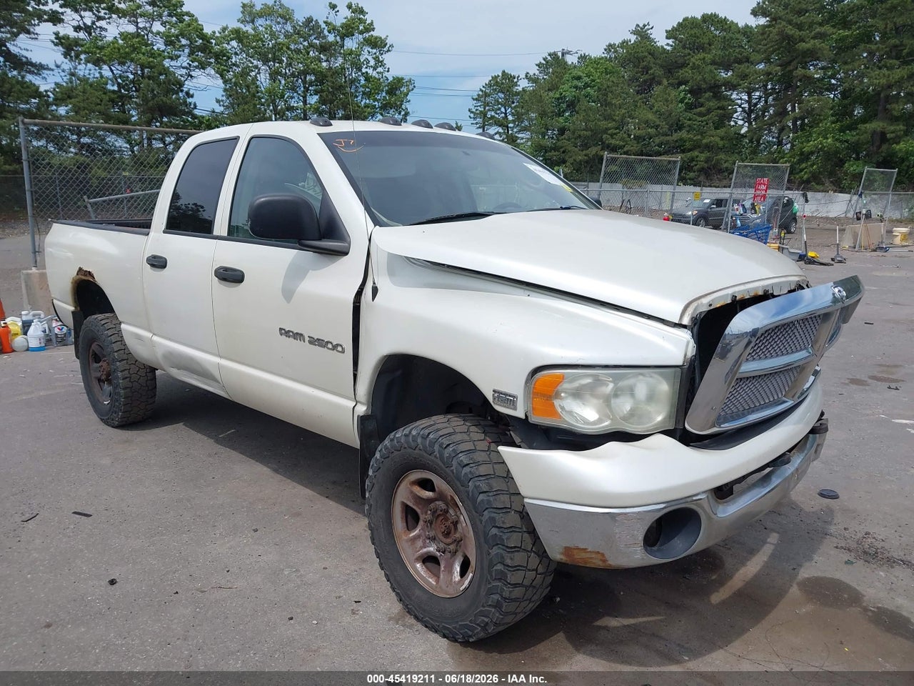 3D7KU28D63G****** · 2003 DODGE RAM 2500 SLT/LARAMIE/ST