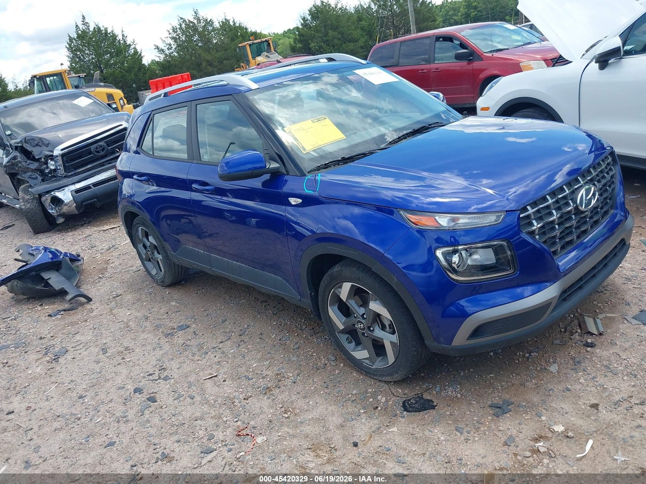 KMHRC8A30MU****** · 2021 HYUNDAI VENUE SEL