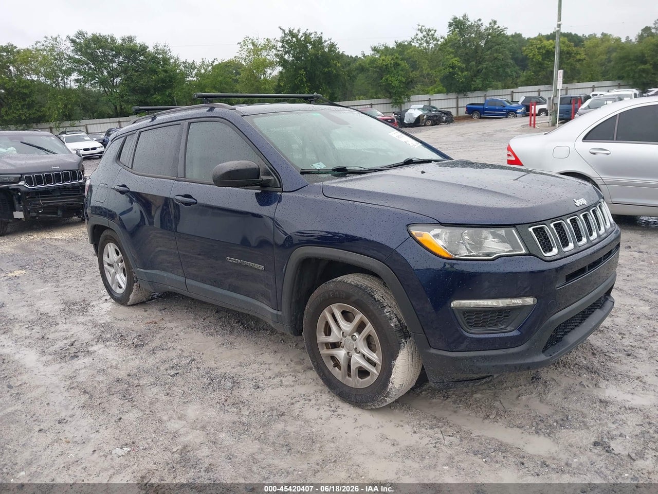 3C4NJCAB2JT****** · 2018 JEEP COMPASS SPORT FWD