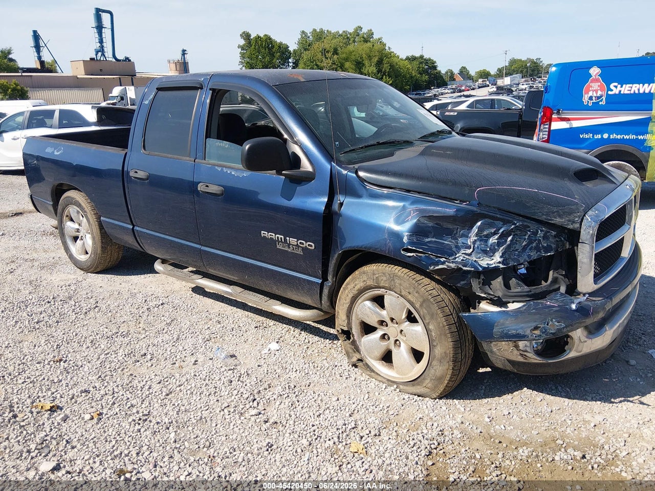 1D7HA18N63S****** · 2003 DODGE RAM 1500 SLT/LARAMIE/ST