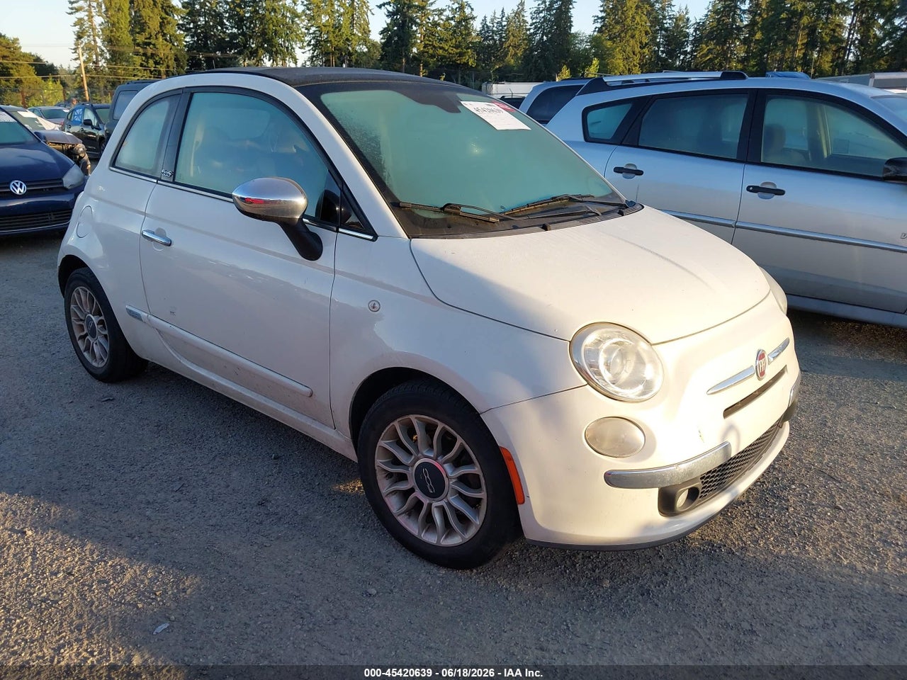 3C3CFFER2CT****** · 2012 FIAT 500C LOUNGE
