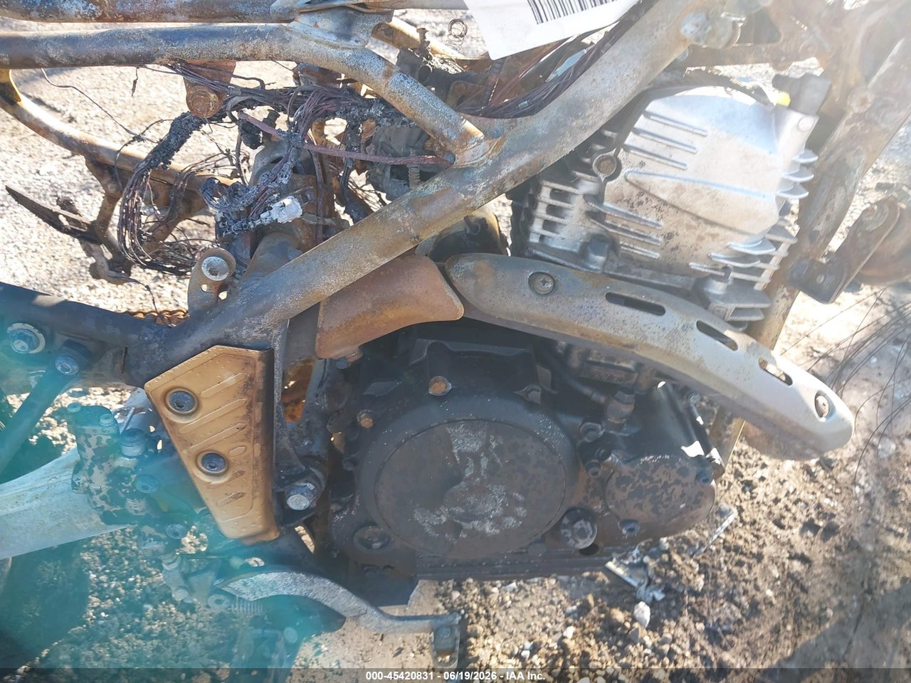 JYADG19E5AA****** · 2010 YAMAHA XT250   · 8/10