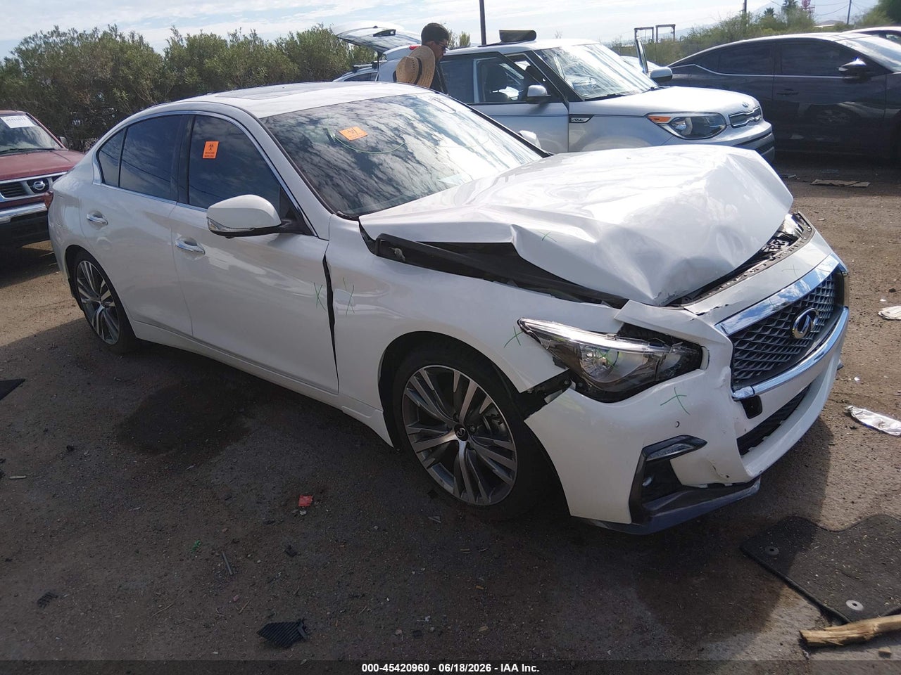 JN1EV7CP3MM****** · 2021 INFINITI Q50 SENSORY