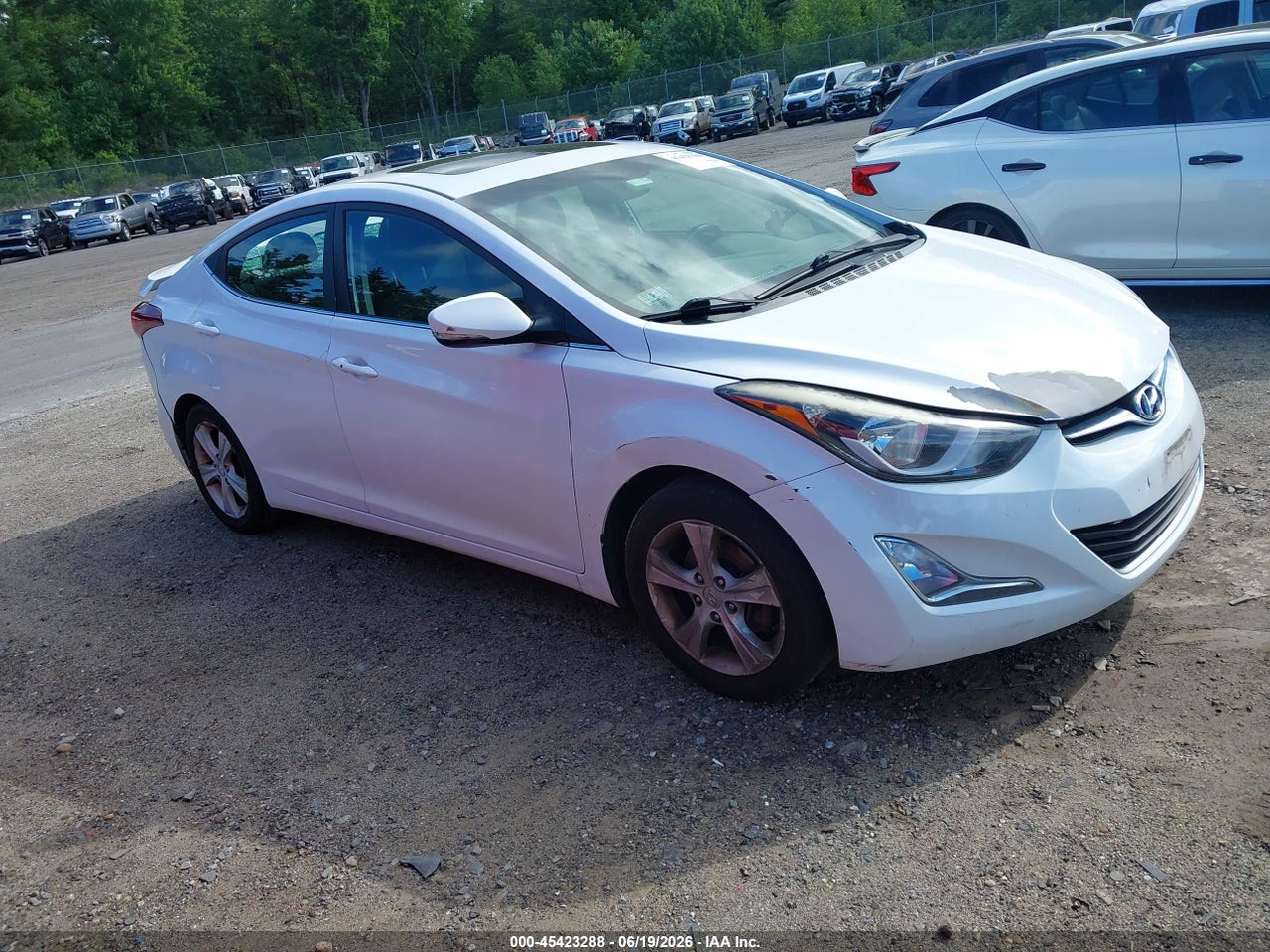 5NPDH4AE2GH****** · 2016 HYUNDAI ELANTRA VALUE EDITION