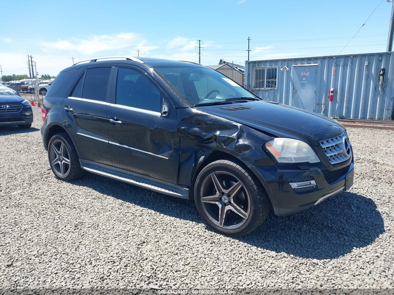 4JGBB8GB9BA****** · 2011 MERCEDES-BENZ ML 350 4MATIC