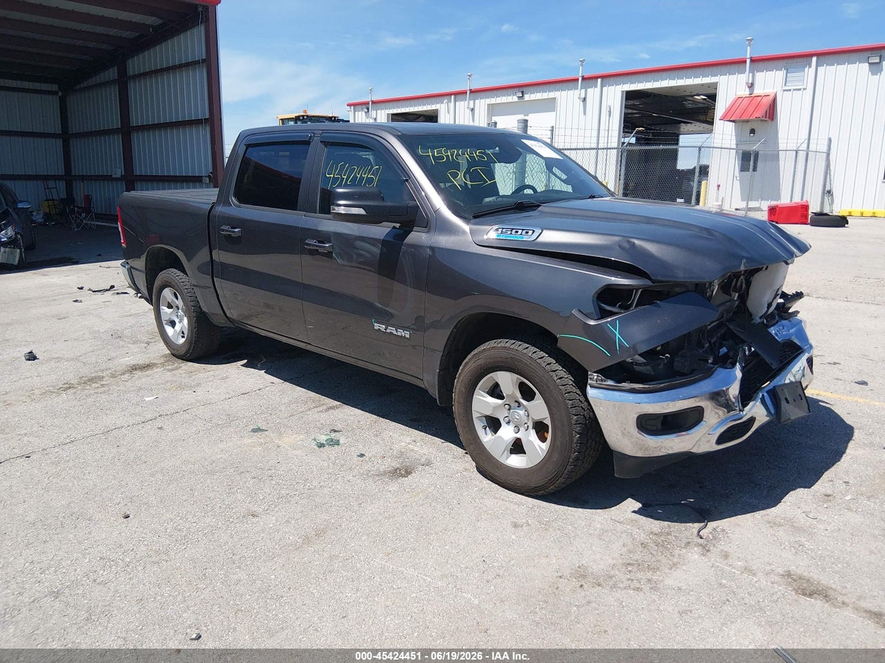 1C6RRFFG7NN****** · 2022 RAM 1500 BIG HORN  4X4 5'7 BOX