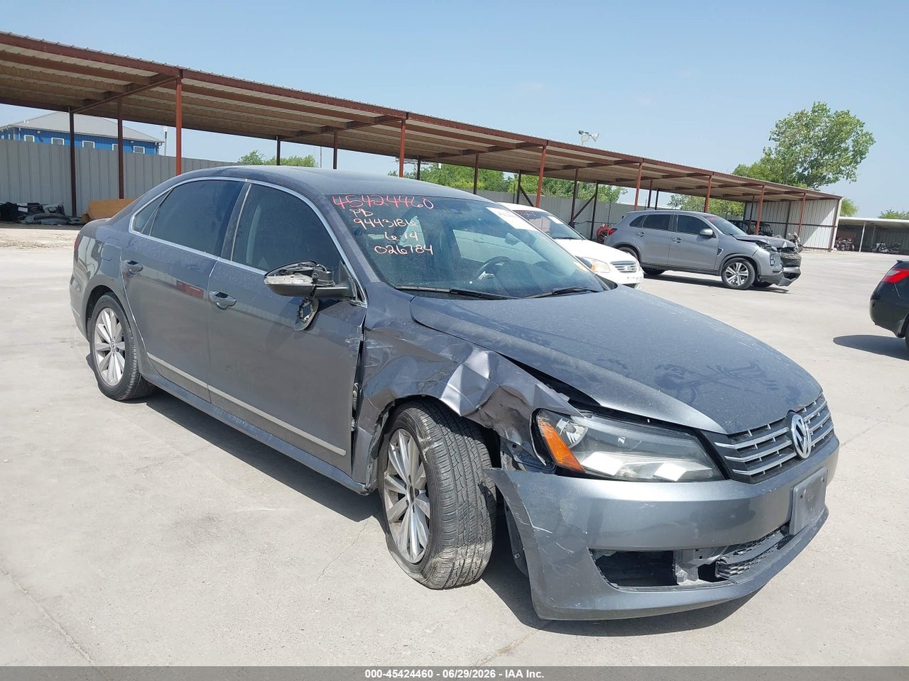 1VWCP7A39CC****** · 2012 VOLKSWAGEN PASSAT 2.5L SEL