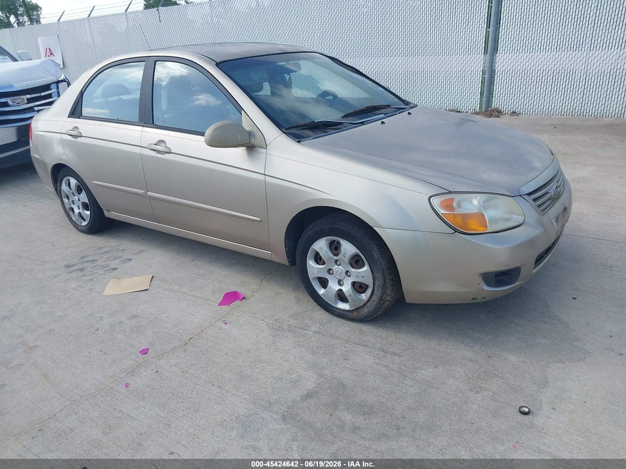 KNAFE121275****** · 2007 KIA SPECTRA EX