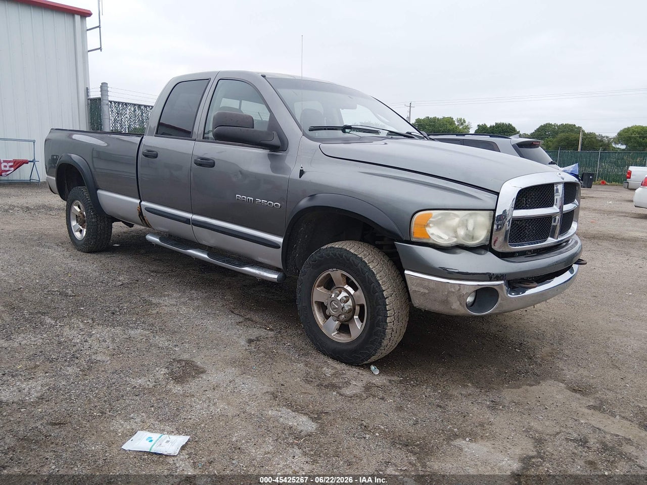 3D7KS28C45G****** · 2005 DODGE RAM 2500 SLT/LARAMIE