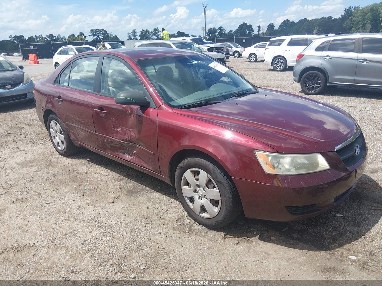 5NPET46C28H****** · 2008 HYUNDAI SONATA GLS