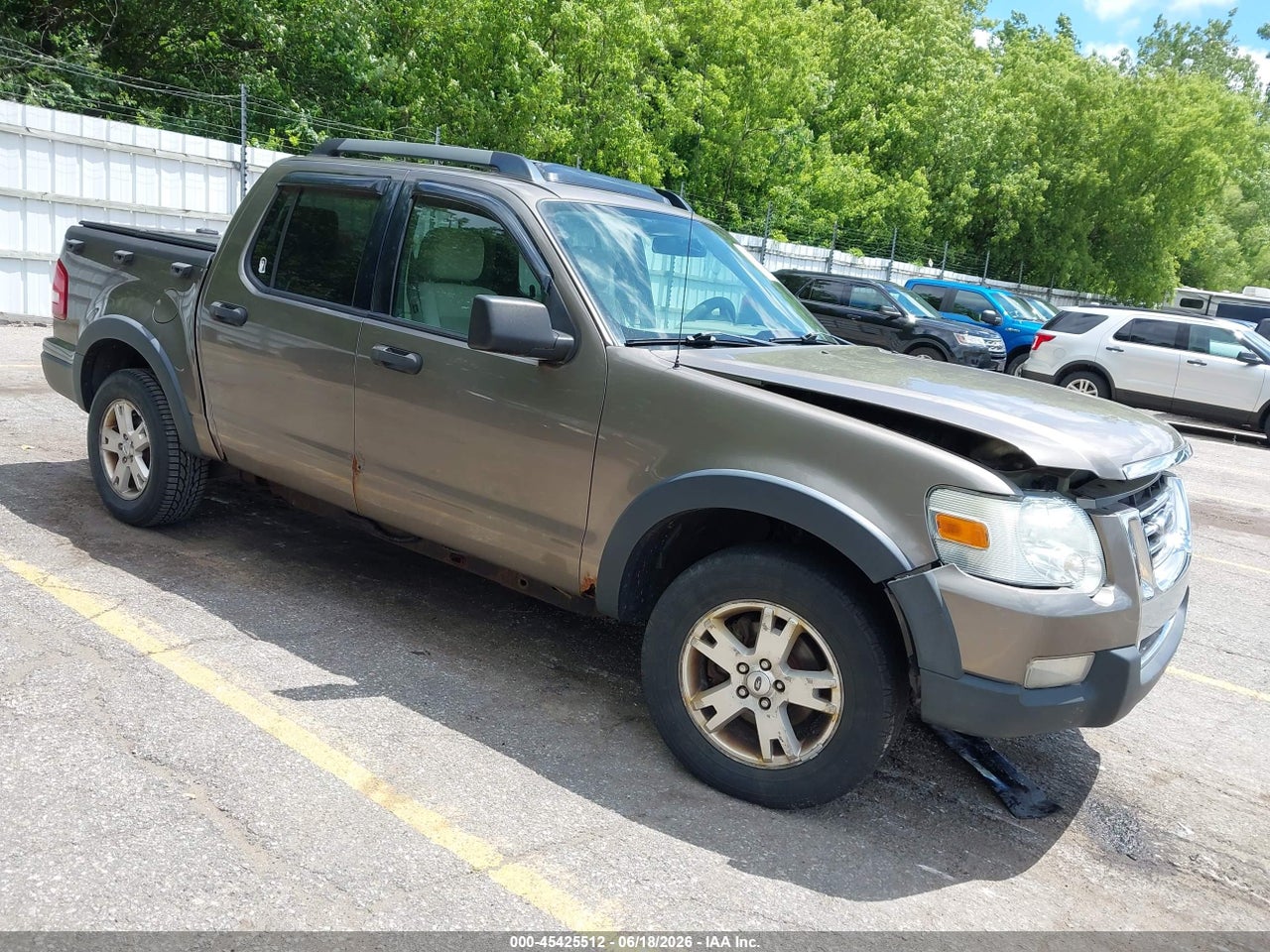 1FMEU51K87U****** · 2007 FORD EXPLORER SPORT TRAC XLT