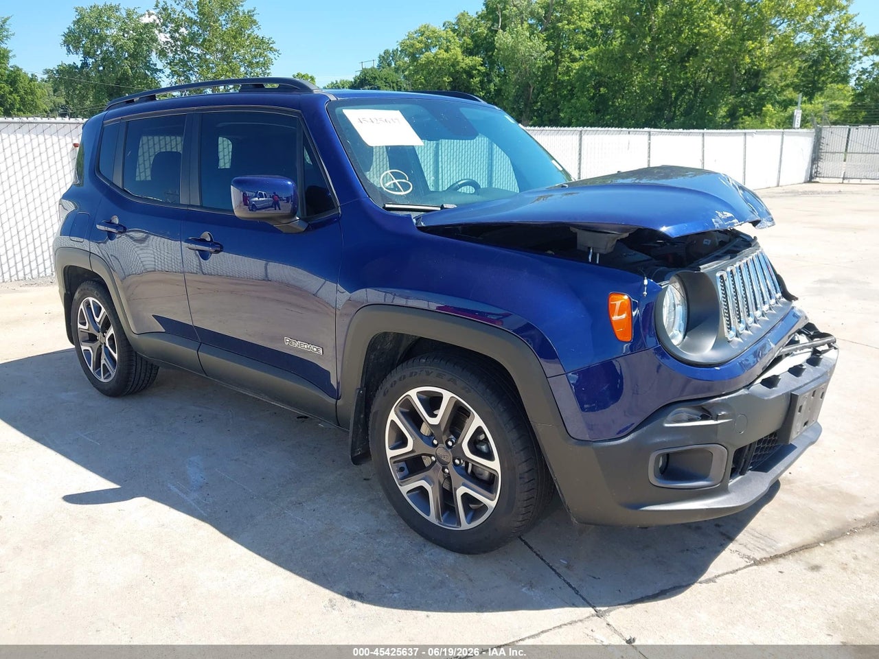 ZACCJABT2GP****** · 2016 JEEP RENEGADE LATITUDE