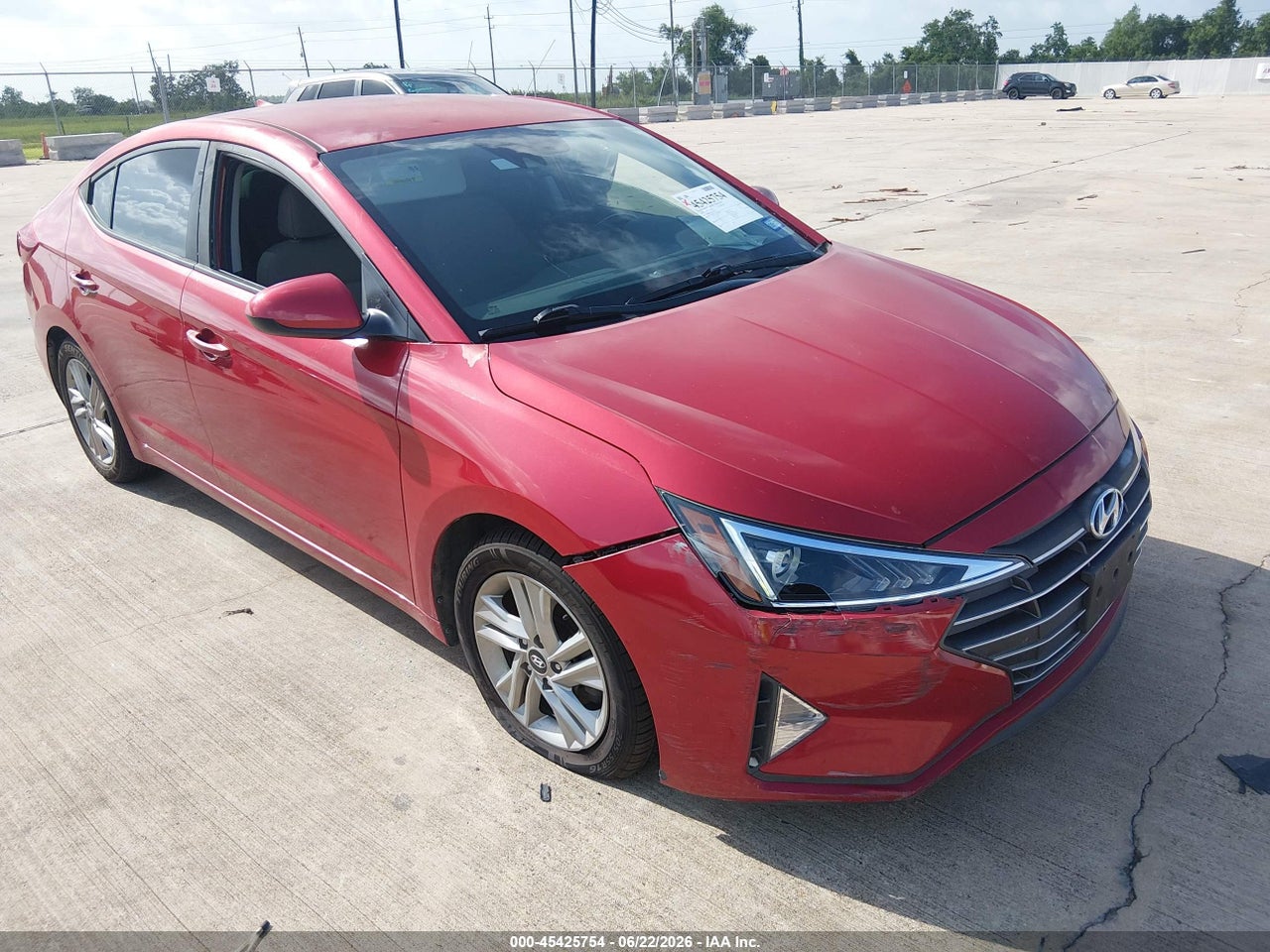 5NPD84LF6LH****** · 2020 HYUNDAI ELANTRA SEL