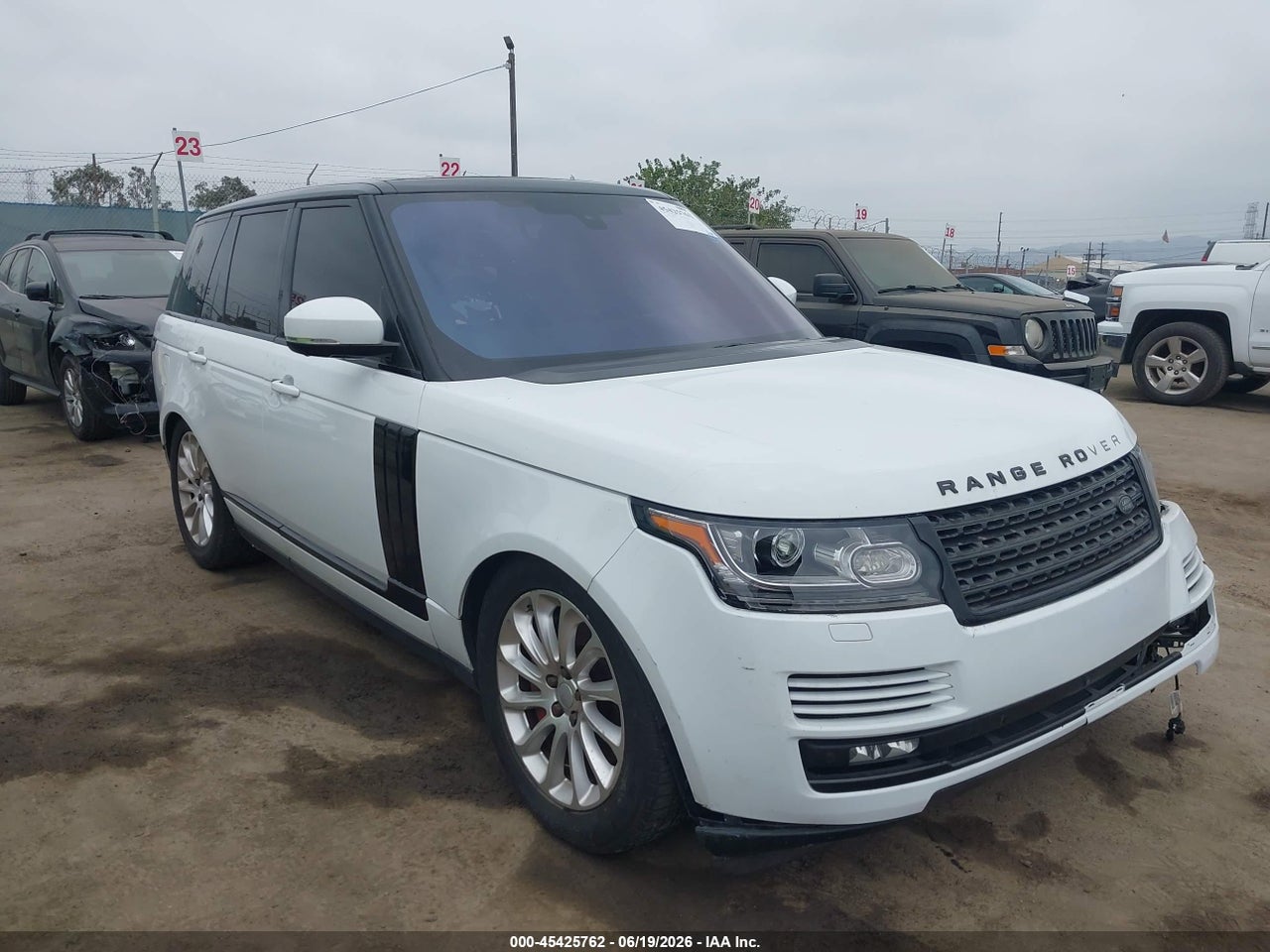 SALGS2EF2GA****** · 2016 LAND ROVER RANGE ROVER 5.0L V8 SUPERCHARGED