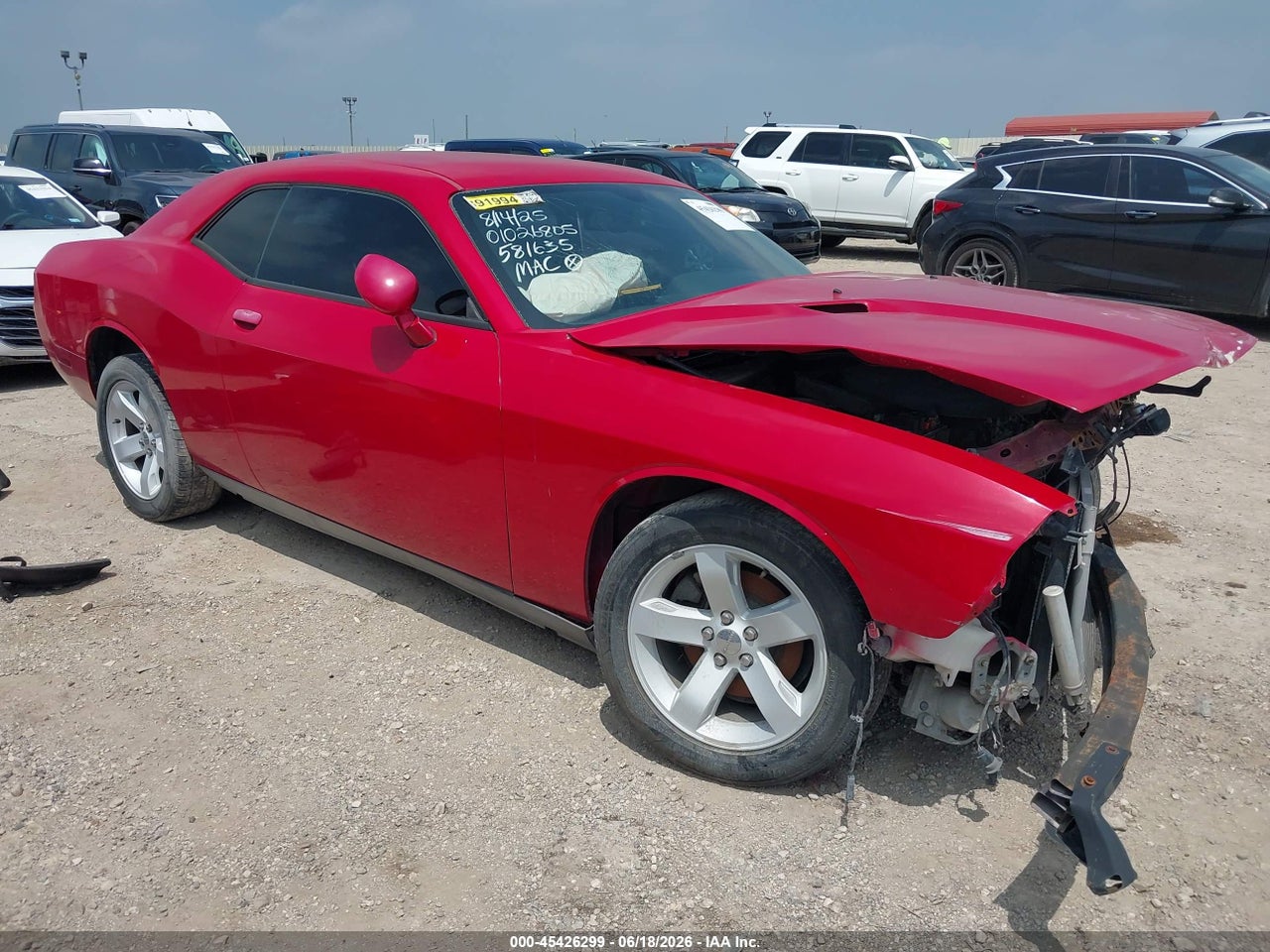 2C3CDYAG6DH****** · 2013 DODGE CHALLENGER SXT