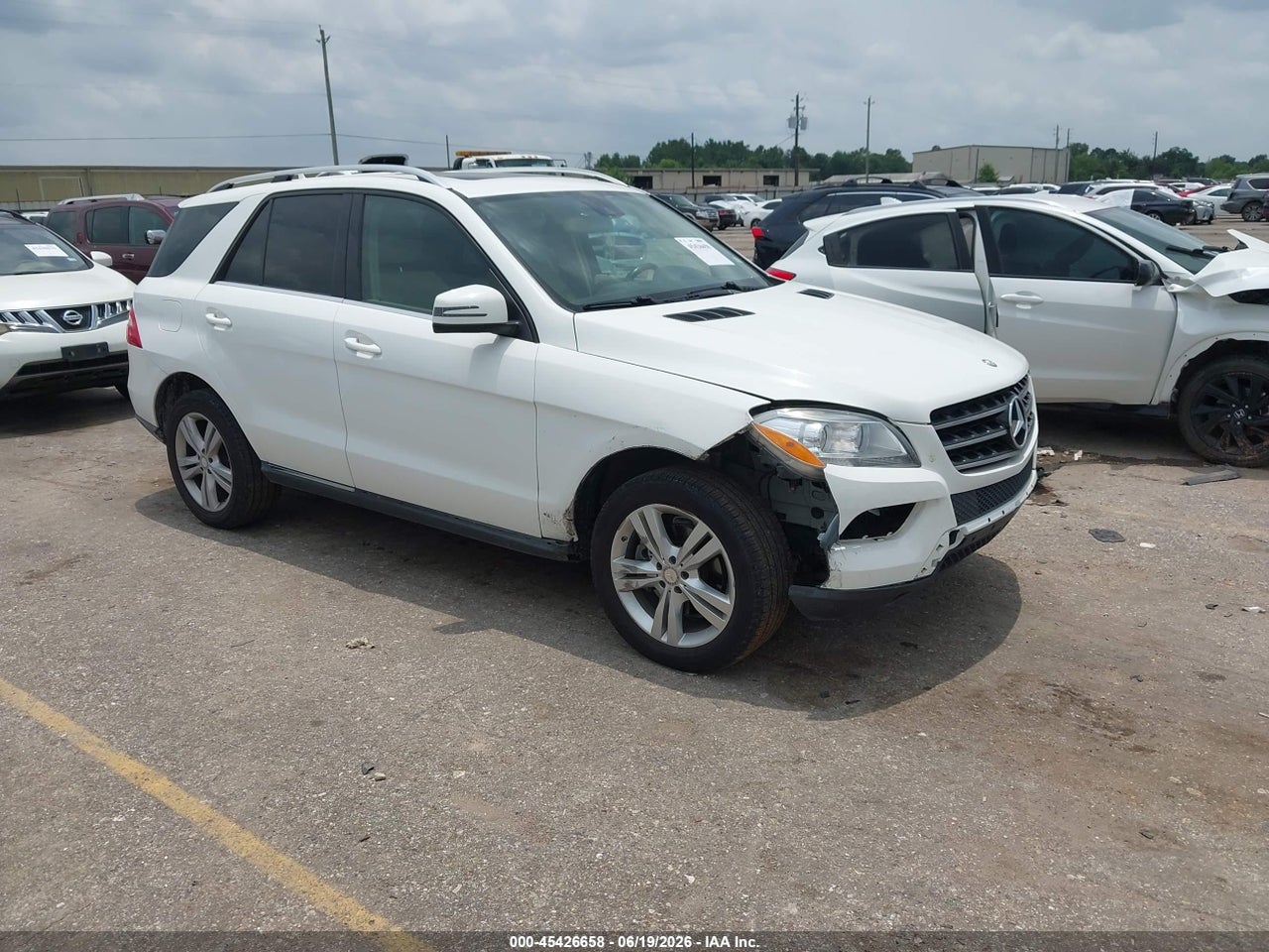 4JGDA5HB7FA****** · 2015 MERCEDES-BENZ ML 350 4MATIC