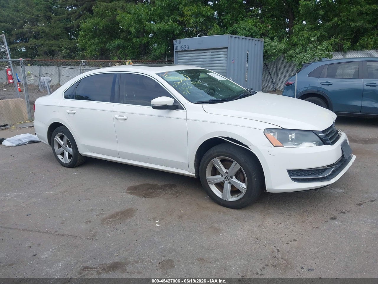 1VWBP7A38DC****** · 2013 VOLKSWAGEN PASSAT 2.5L SE