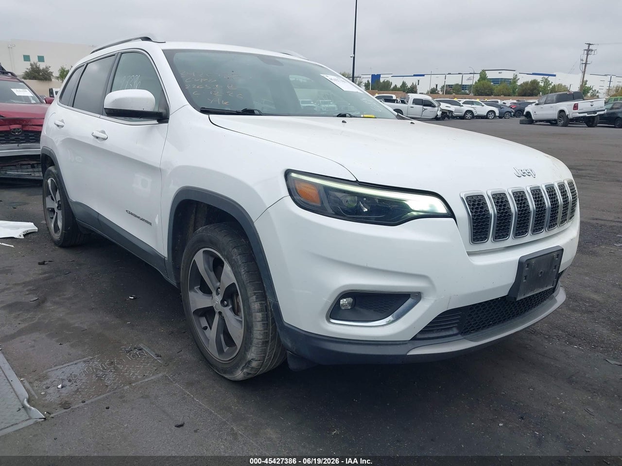 1C4PJLDB4KD****** · 2019 JEEP CHEROKEE LIMITED FWD