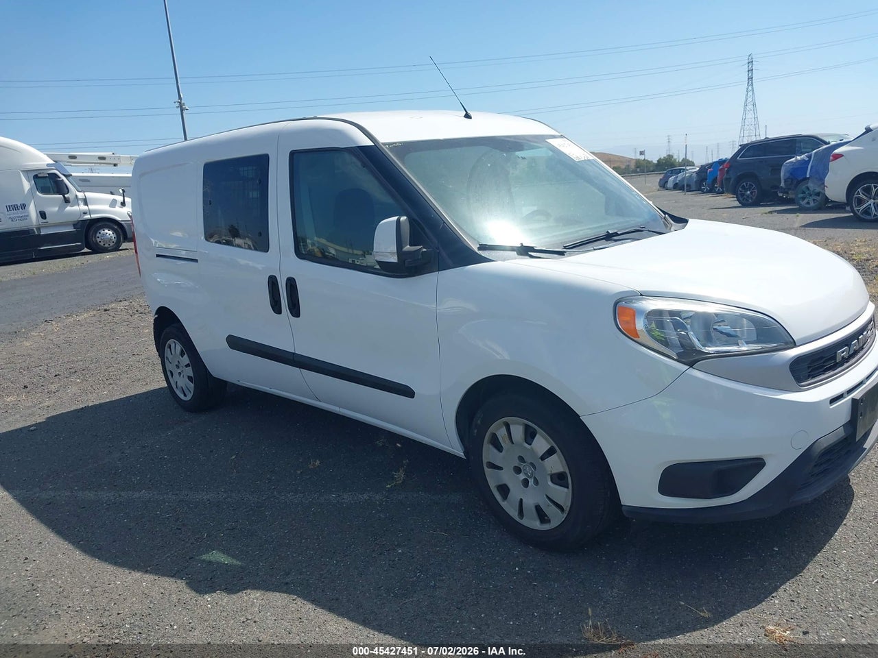 ZFBHRFBB3K6****** · 2019 RAM PROMASTER CITY TRADESMAN SLT