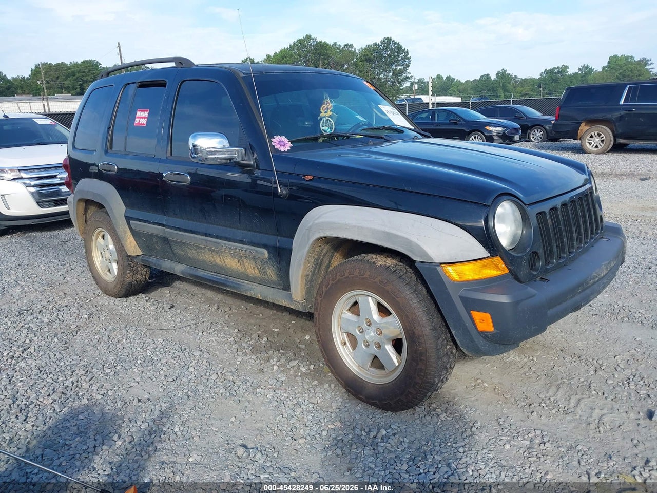 1J4GL48K27W****** · 2007 JEEP LIBERTY SPORT