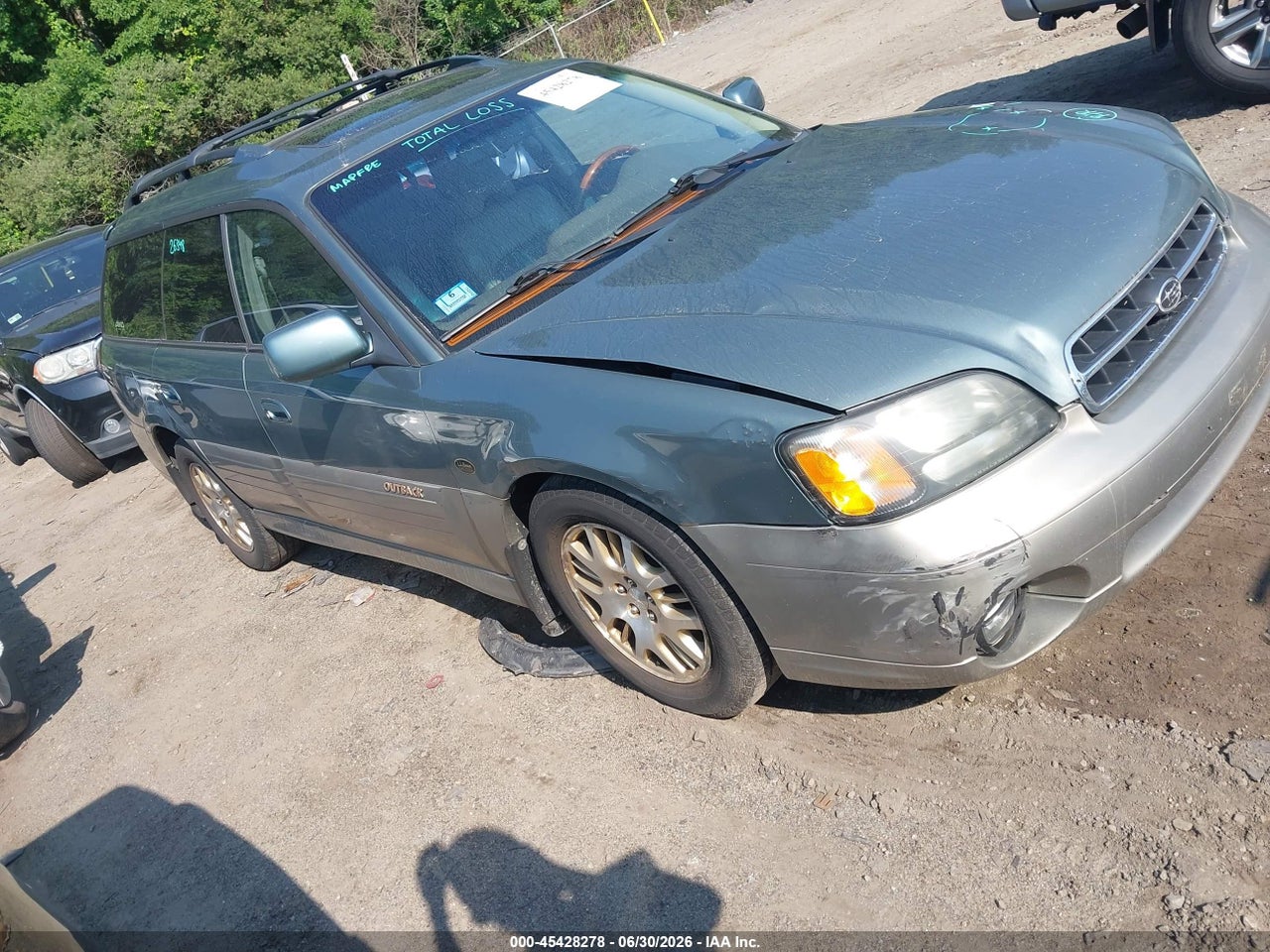 4S3BH806227****** · 2002 SUBARU OUTBACK H6-3.0 L.L. BEAN EDITION