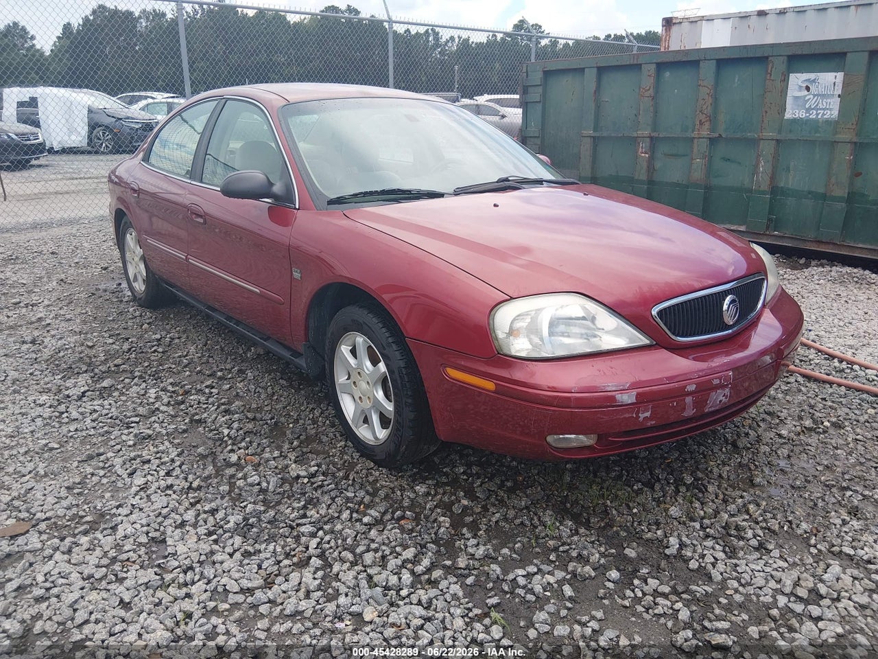 1MEFM55SX2G****** · 2002 MERCURY SABLE LS PREMIUM