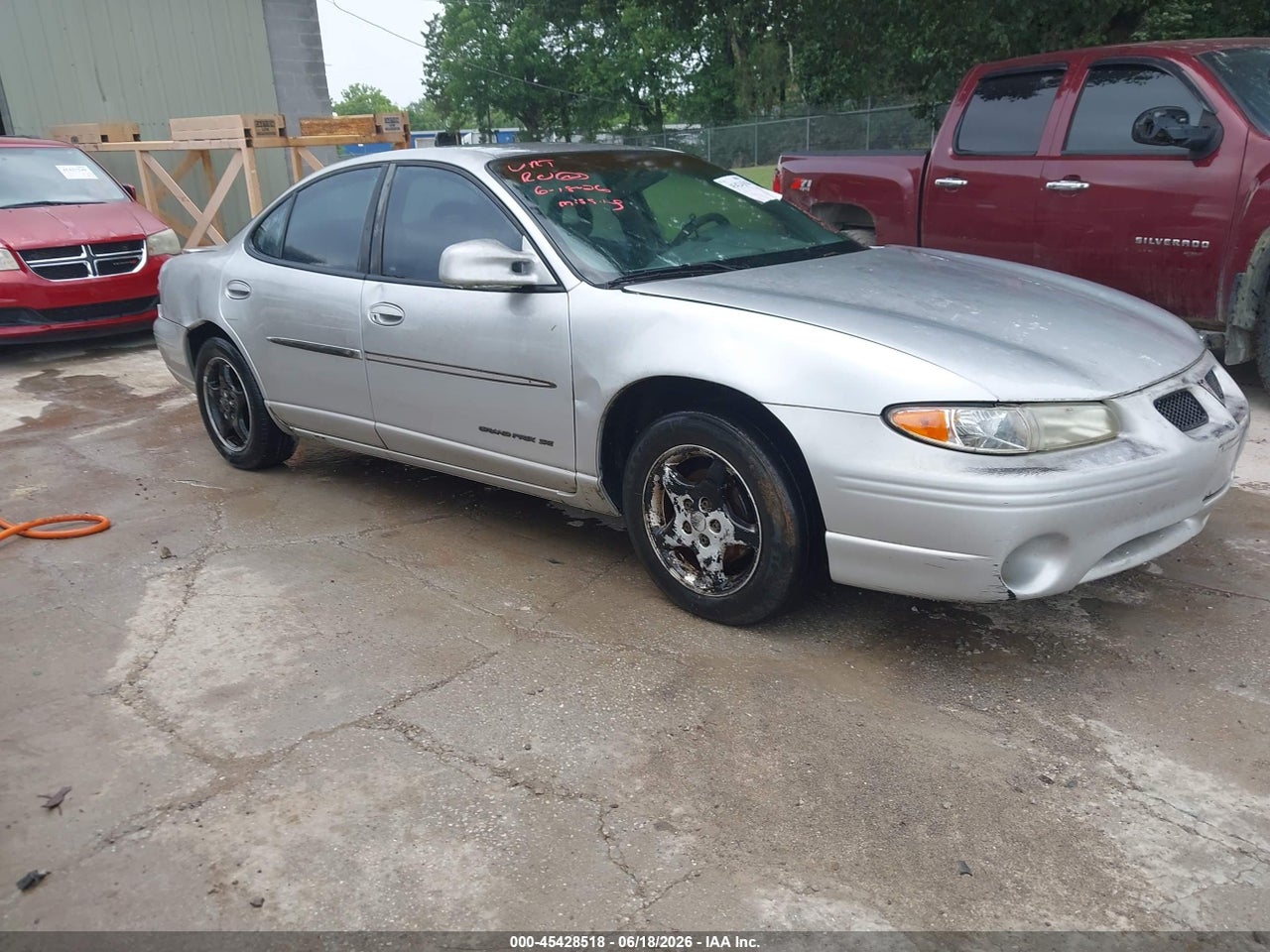 1G2WK52J31F****** · 2001 PONTIAC GRAND PRIX SE