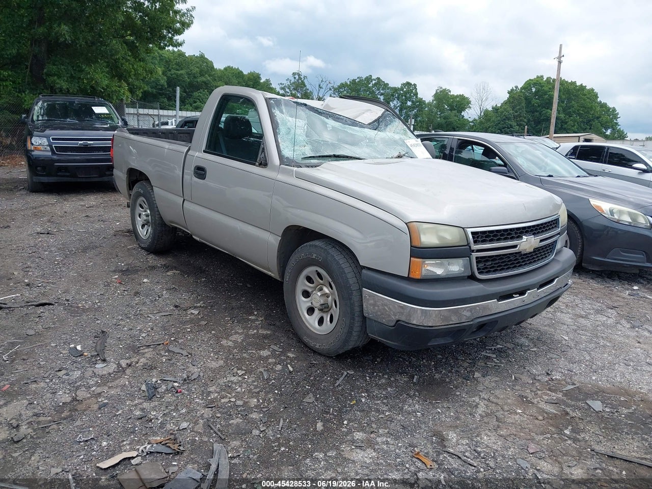 3GCEC14X66G****** · 2006 CHEVROLET SILVERADO 1500 WORK TRUCK