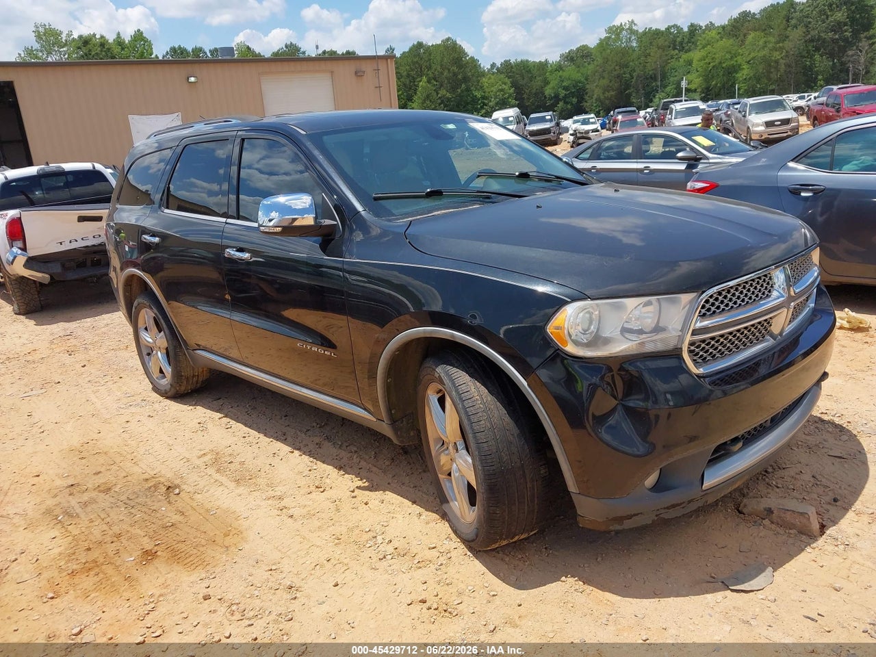 1C4SDJET0CC****** · 2012 DODGE DURANGO CITADEL