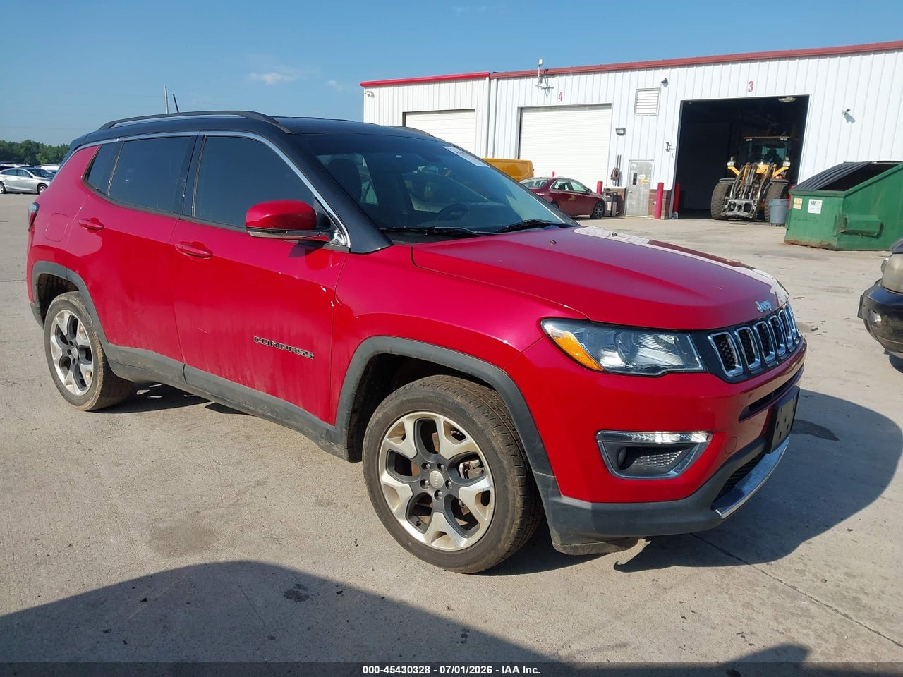 3C4NJDCB5JT****** · 2018 JEEP COMPASS LIMITED 4X4