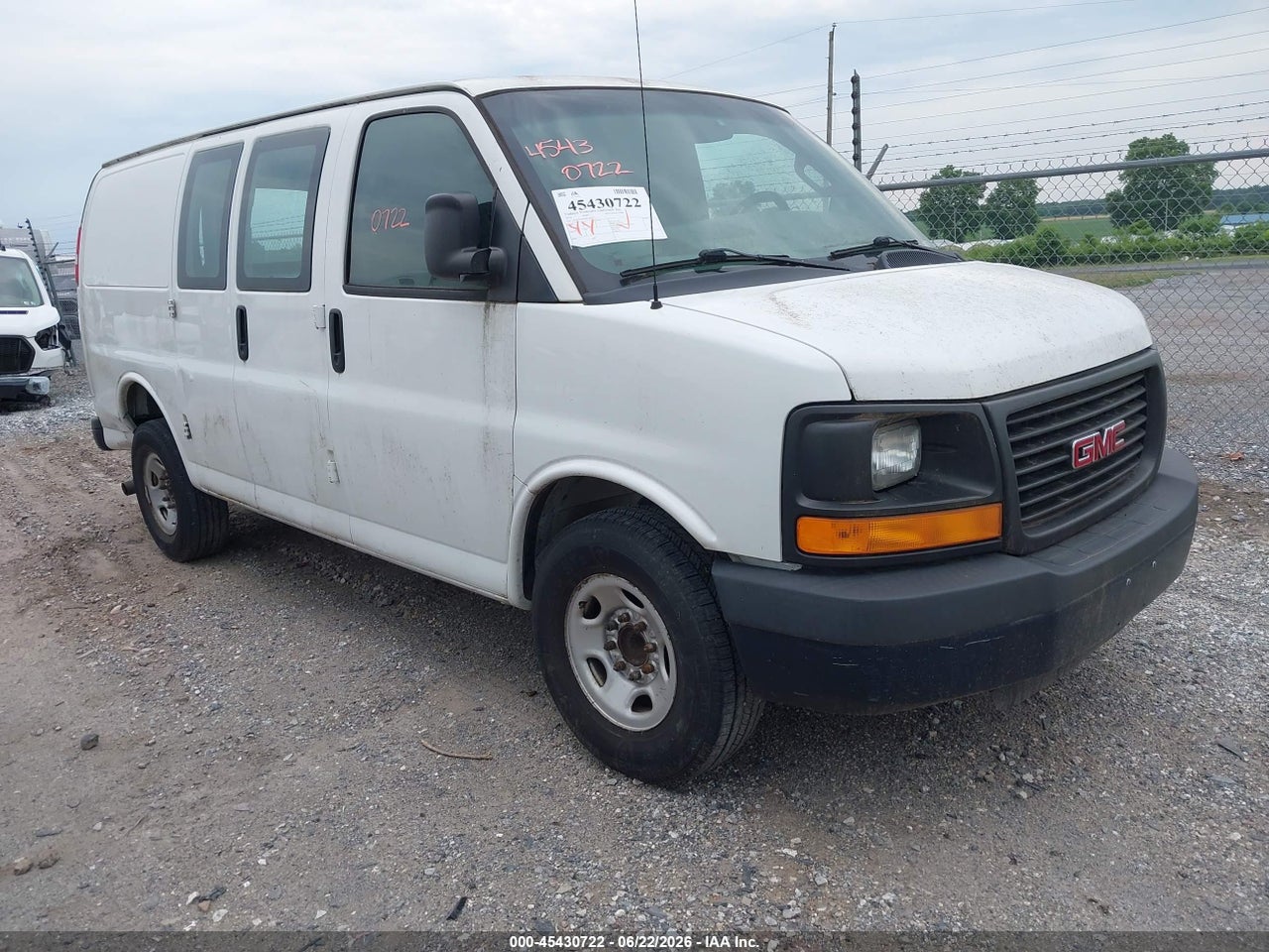 1GTW7AFG3G1****** · 2016 GMC SAVANA 2500 WORK VAN