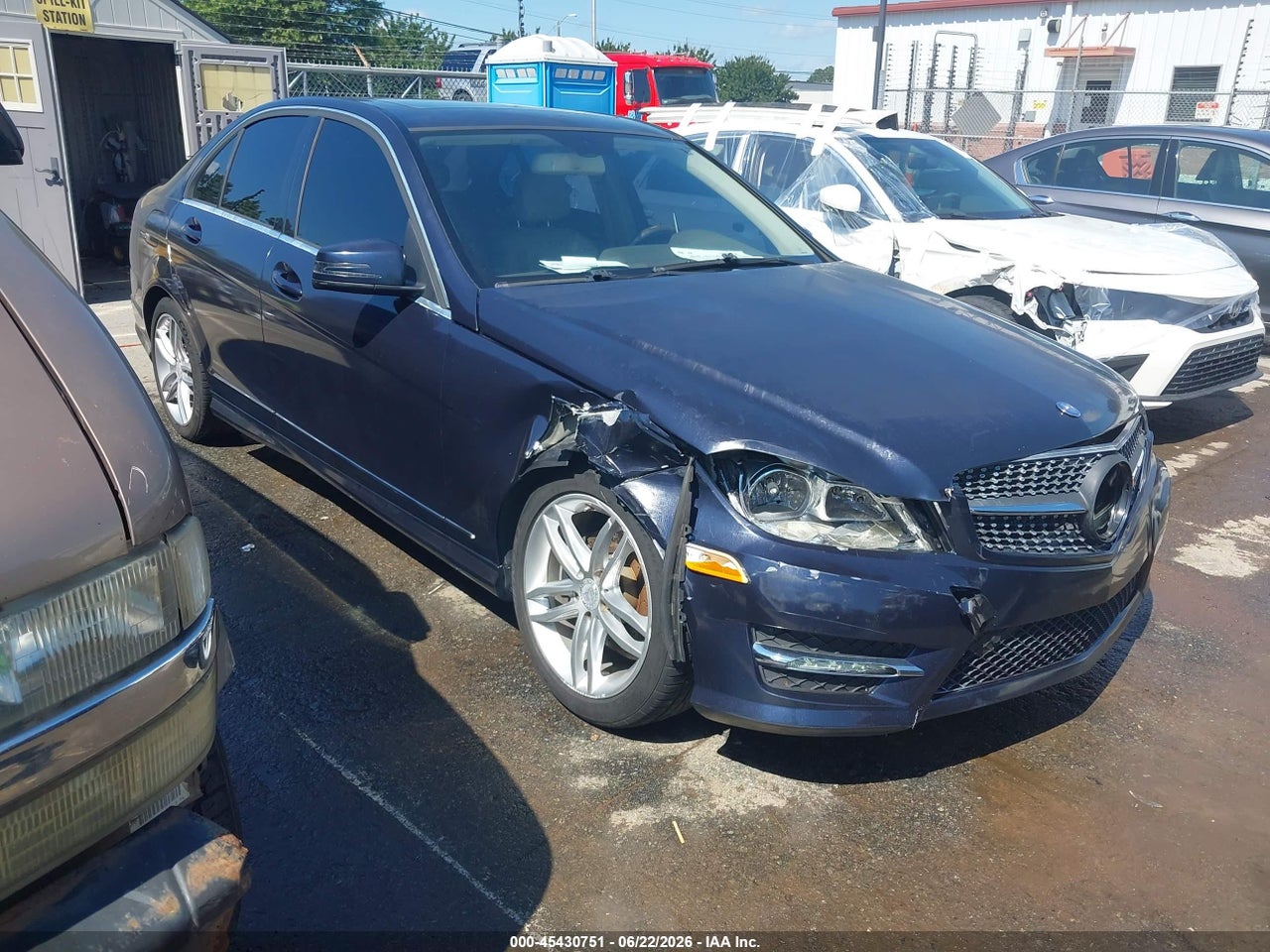 WDDGF4HB1CR****** · 2012 MERCEDES-BENZ C 250 SPORT