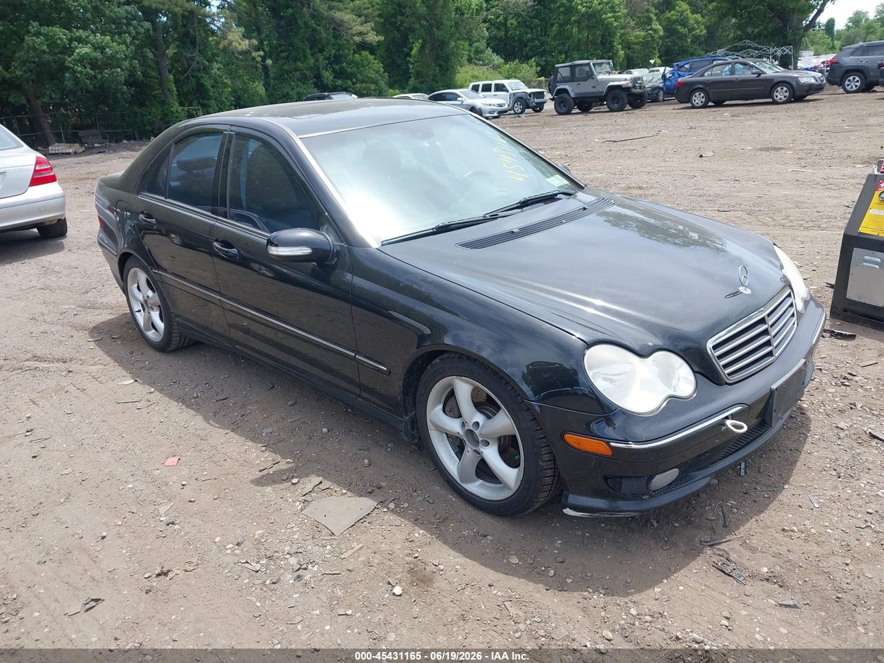 WDBRF40J75F****** · 2005 MERCEDES-BENZ C 230 KOMPRESSOR SPORT