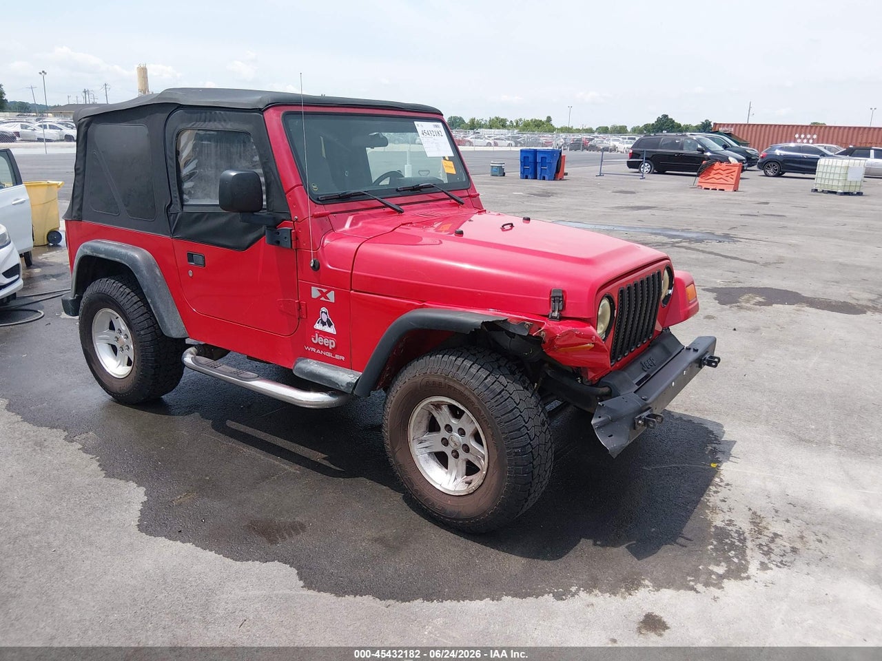 1J4FA39S54P****** · 2004 JEEP WRANGLER X