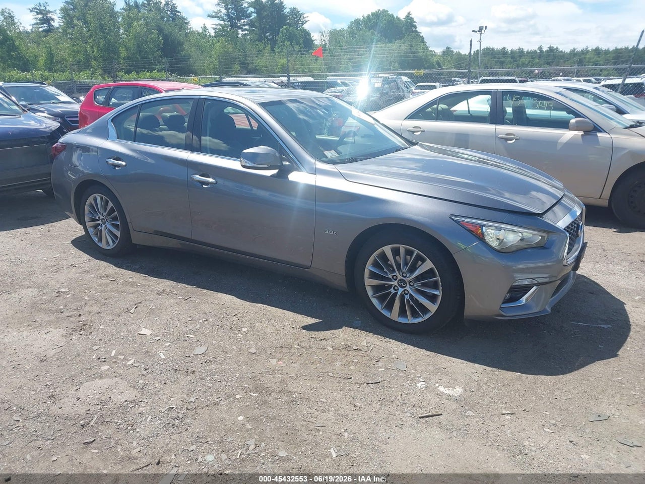 JN1EV7AR0JM****** · 2018 INFINITI Q50 3.0T LUXE