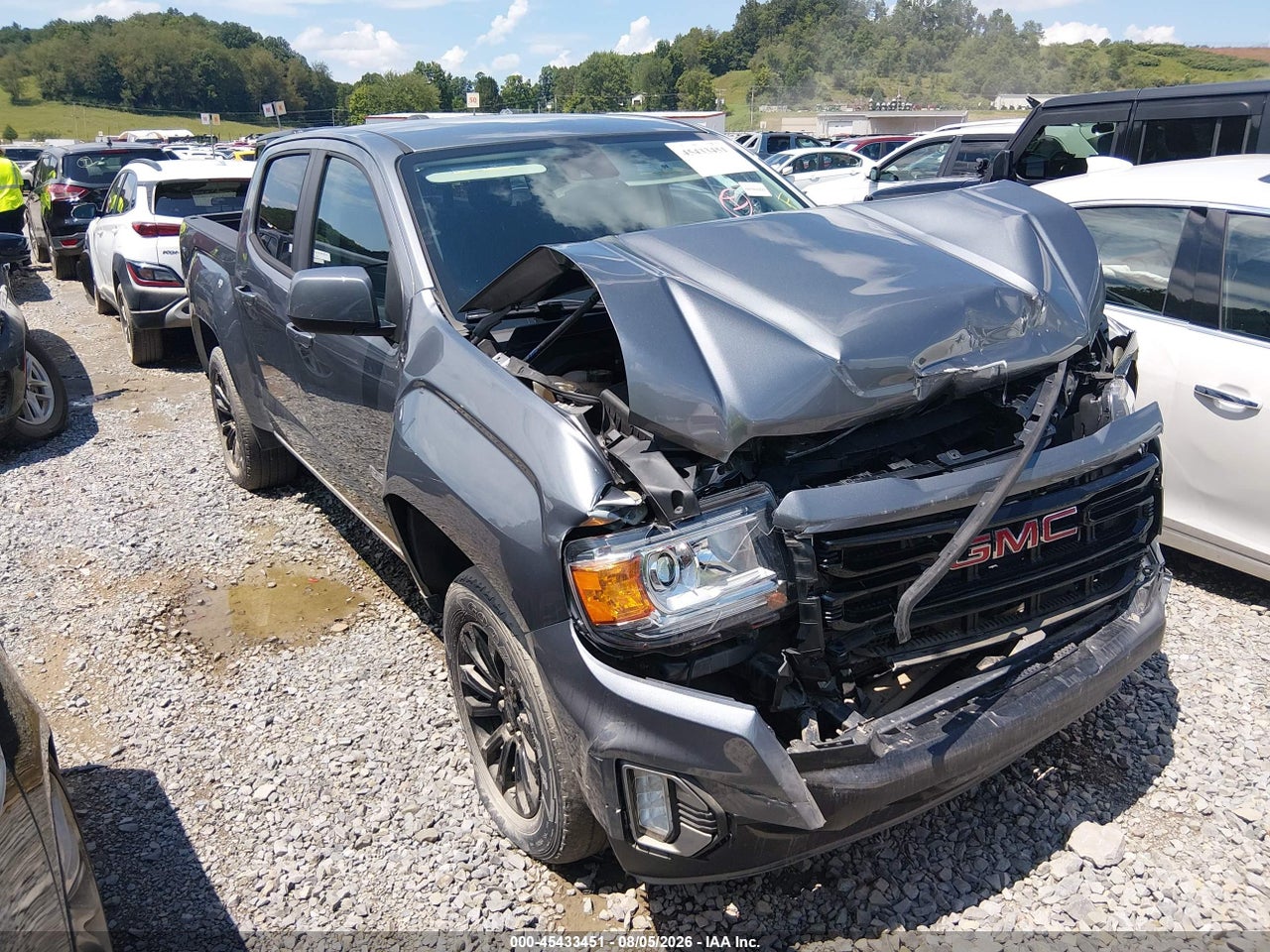 1GTG6CEN8M1****** · 2021 GMC CANYON 4WD  SHORT BOX ELEVATION
