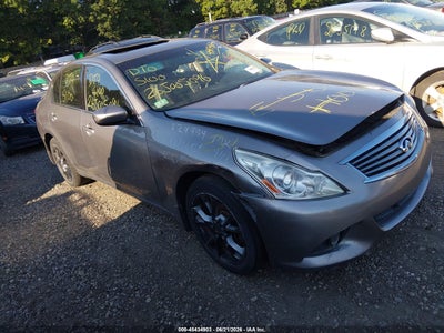 JNKCV61F59M****** · 2009 INFINITI G37X