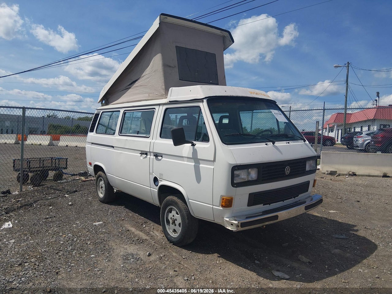 WV2ZB0259HH****** · 1987 VOLKSWAGEN VANAGON CAMPMOBILE