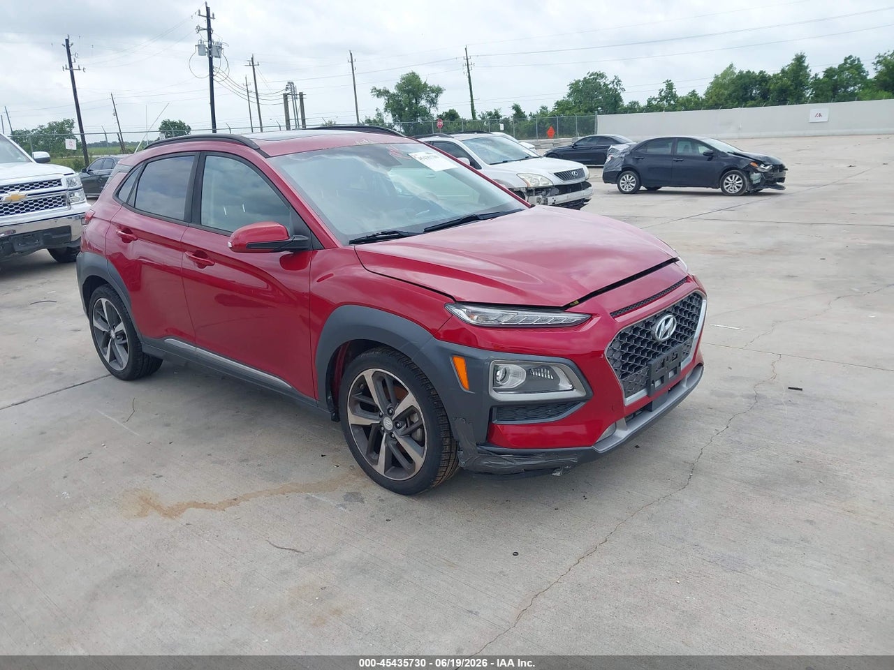 KM8K53A54JU****** · 2018 HYUNDAI KONA ULTIMATE