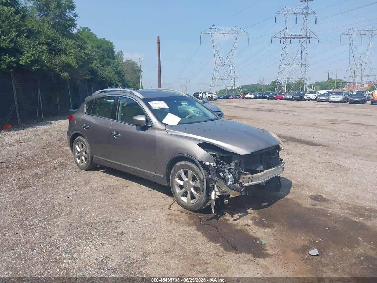 JNKAJ09F48M****** · 2008 INFINITI EX35 JOURNEY