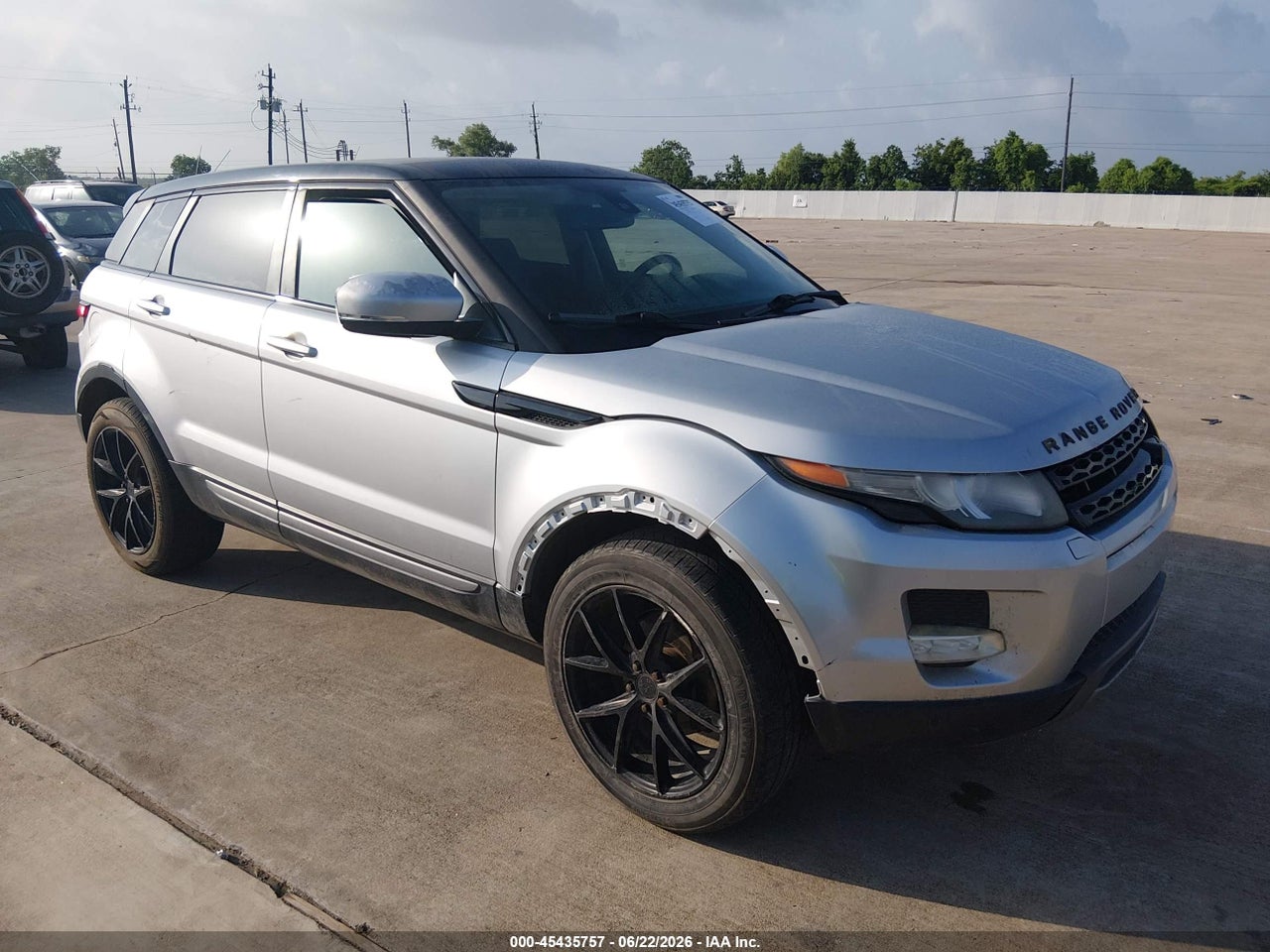 SALVP2BG4DH****** · 2013 LAND ROVER RANGE ROVER EVOQUE PURE